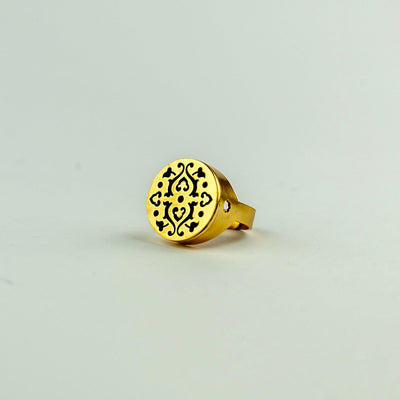 Anello in ottone. “KERMANSHAH”