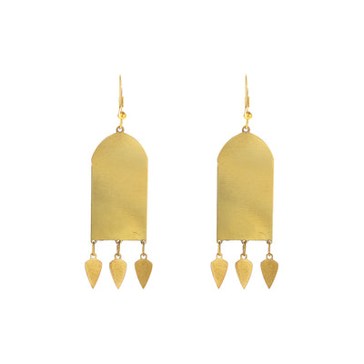 ORECCHINI IN OTTONE "SHEIKH"